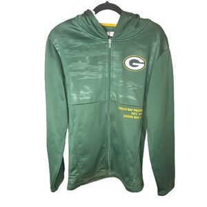 NFL Team Apparel Greenbay Packers Full Zip Hoodie Sz Medium - NWOT
